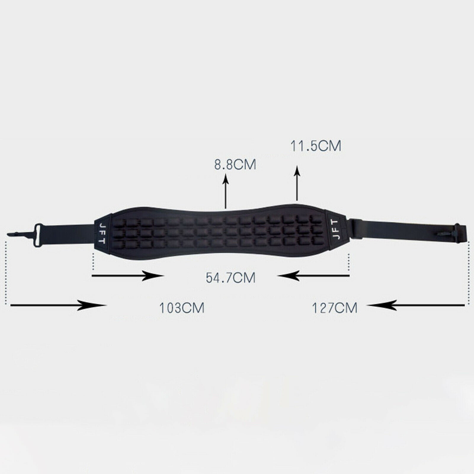 Golf Bag Shoulder Strap Massage Replacement Strap Universal Adjustable Belt