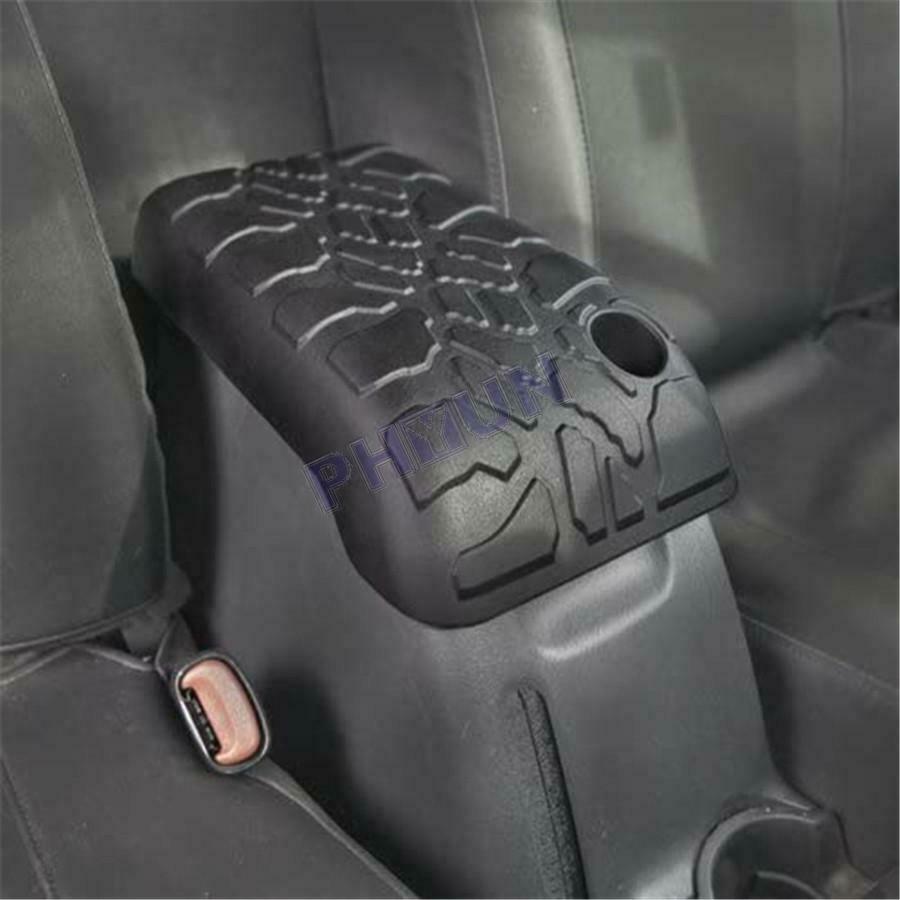 Car Center Console Armrest Cover Black For Jeep Wrangler TJ 1997-2004 2005 2006