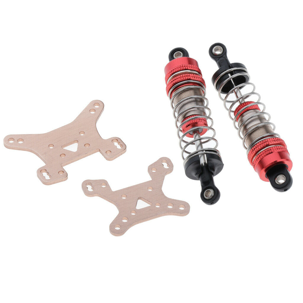 Shock Absorber & Front Rear Shock Holder for 1/14 Wltoys 144001 RC Car Parts