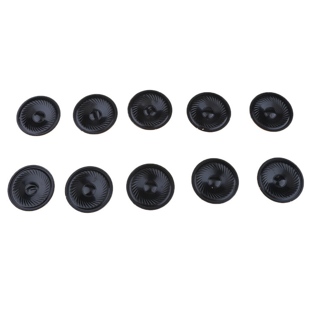 10pcs Professional 50mm 8ohm 0.5W Full Range Audio Speaker HiFi Stereo Sound
