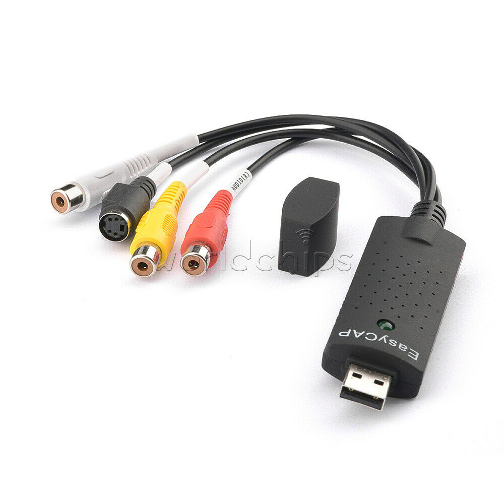 USB2.0 Video Capture Card Videotape t DVD Converter Monitor Capture Card Adapter