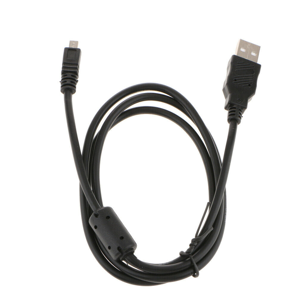 1m USB 8 Pin Cable Cords for Nikon CoolPix 4300 4500 5400 5700 8800 8400 D5000