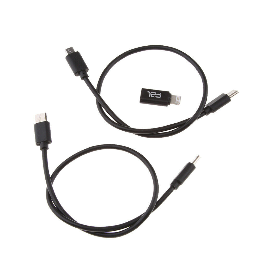 3 Pieces USB Cable Data Lead Wire Line for DJI OSMO POCKET Accessories