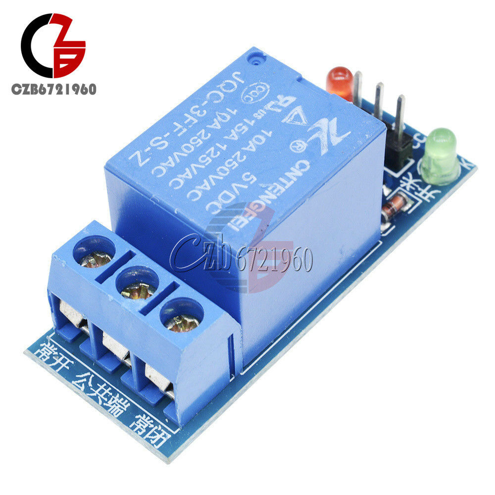 1 Channel 5V Relay Module Shield for Arduino uno 1280 2560 ARM PIC AVR DSP New