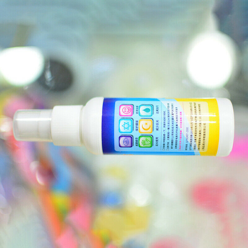 50ml Glasses Cleaner Wipe Nursing Liquid Phone Screen Cleaning Misting Du.l8