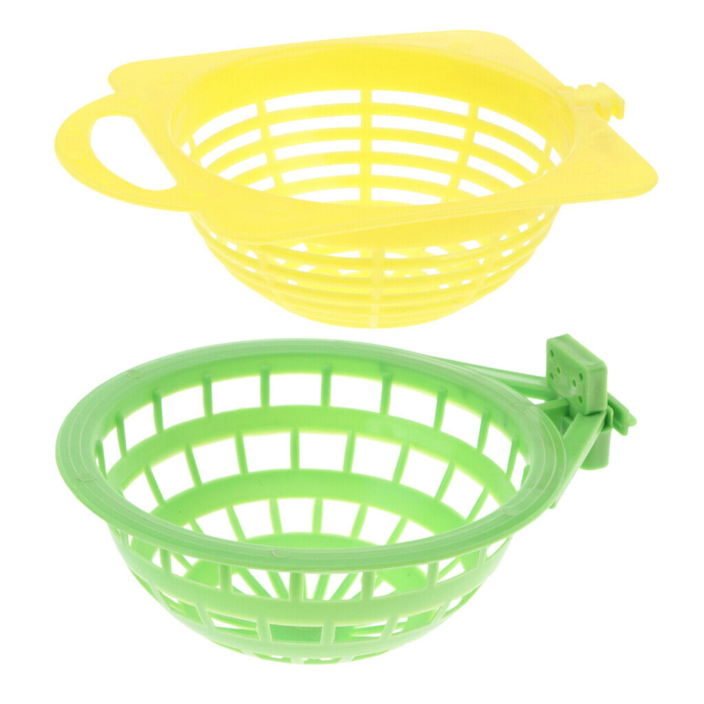 2 Pcs Birds Canary, Parakeet, Budgies Safety Nest Bed for Nesting Behavior