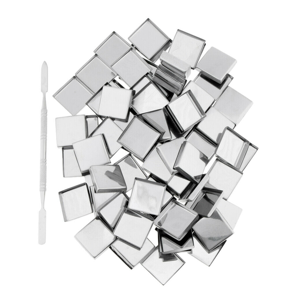 100 Pieces Magnetic DIY Empty Pans Makeup Palette Cosmetic Palette Makeup