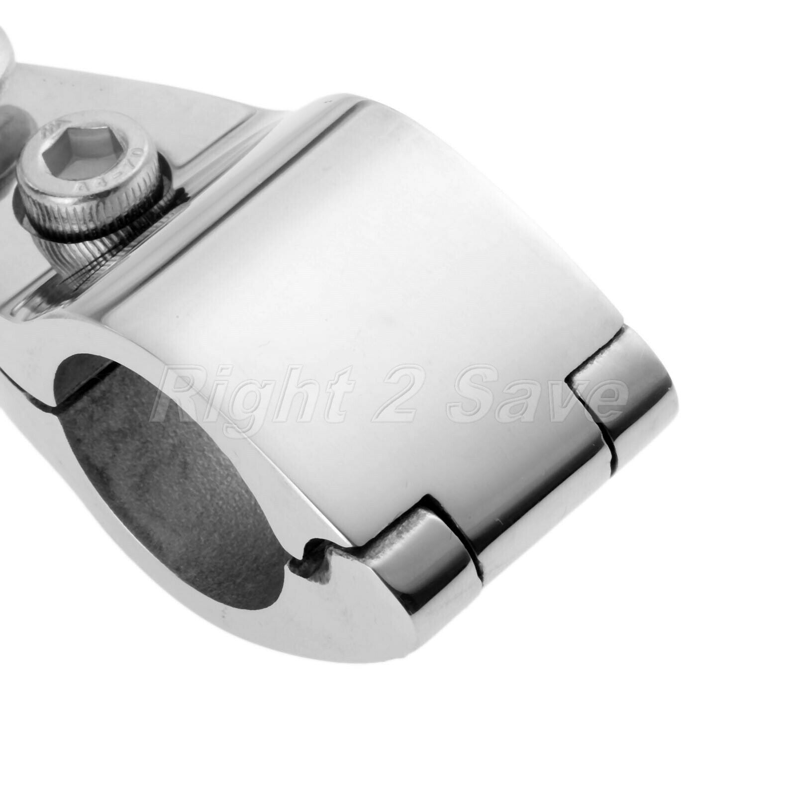 1x 7/8" Marine 316 Stainless Jaw Slide Hinged Bimini Top Hardware Boat Fitting