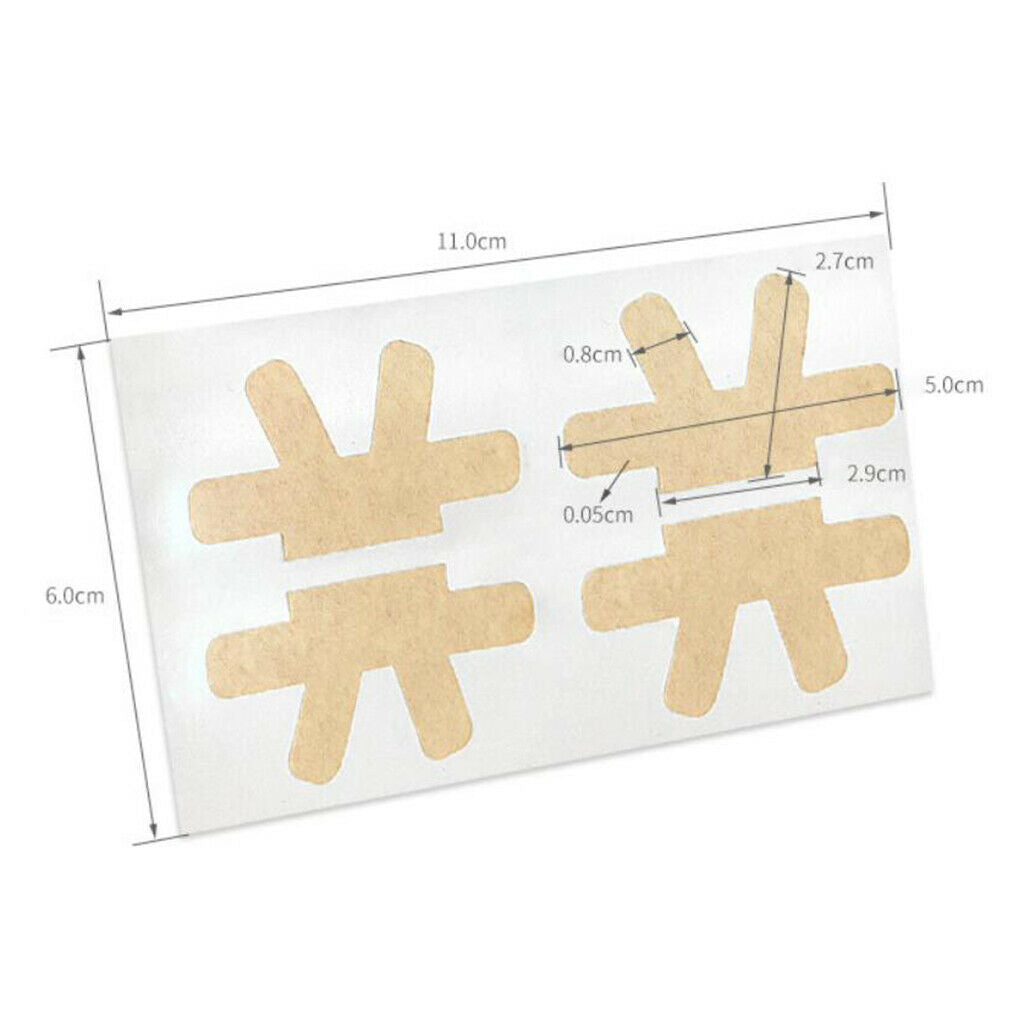 4pcs Elastic Ingrown Toenail Corrector Strips Treatment Toenail Patch Brace