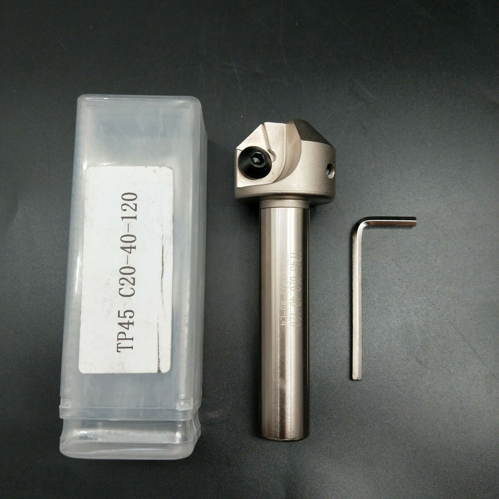 45° TP45 C20-40-120 CNC Chamfering drill tool holder For TPMN1603 inserts