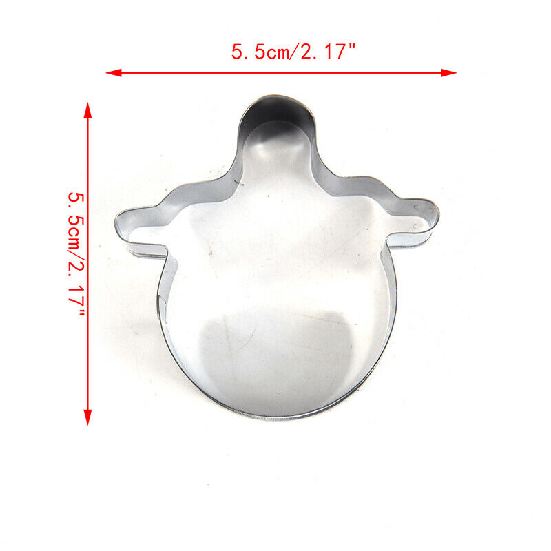 7 Pcs/Set Stainless Steel DIY Cookie Cutter Biscuit Mould Baking Decorating  Tt