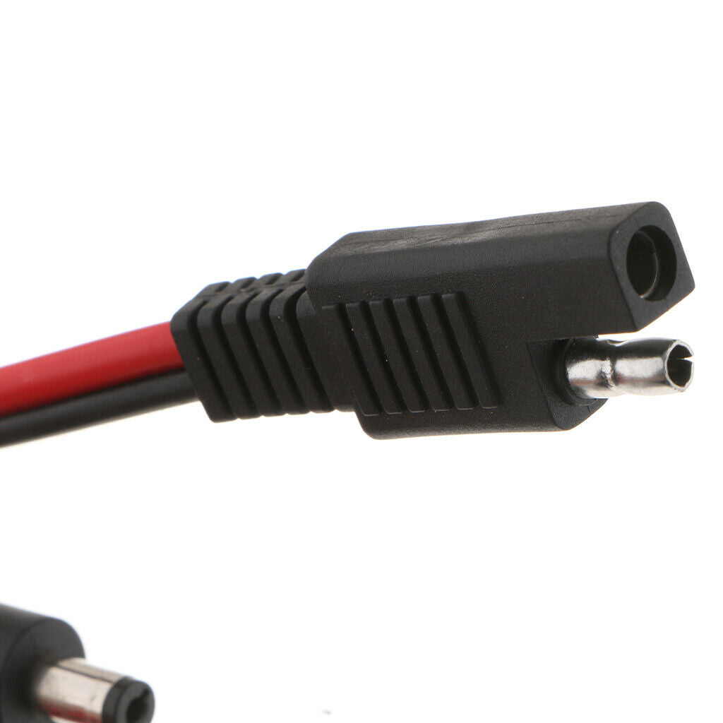 12-24V SAE to DC5521 Power Cable for Motorcycle Heat Clothing Adapter 5Ft