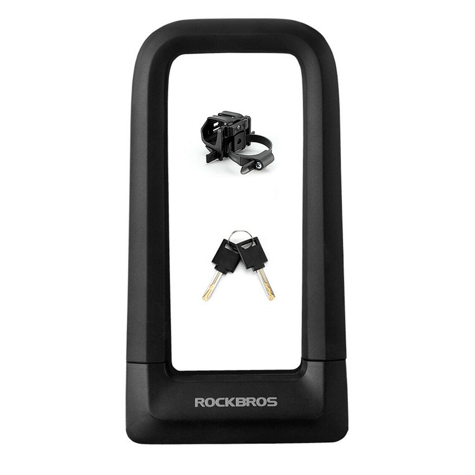 Sturdy Bike U Lock Compact Motorcycle Anti-Theft Alloy Steel Cycling Locks