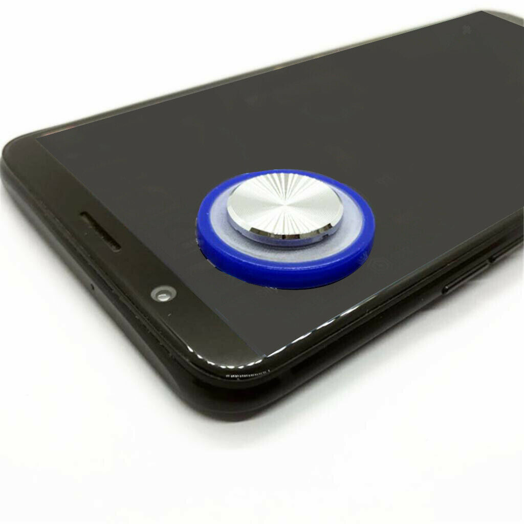 1 Piece Portable Reusable Phone Game Rocker Game Control Touch Screen Blue