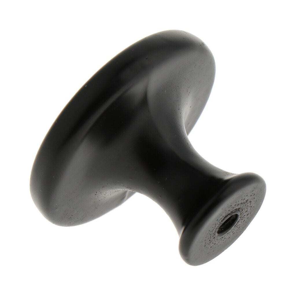 Modern Style Metal Drawer Tear Drop Cabinet Decorative Pull Handle Knob Black