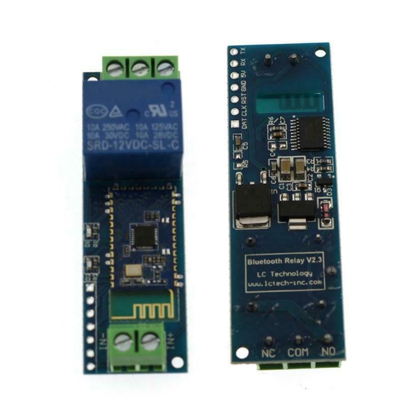 Bluetooth Relay Module Mobile Phone Remote Control Switch for Web/Bluetooth