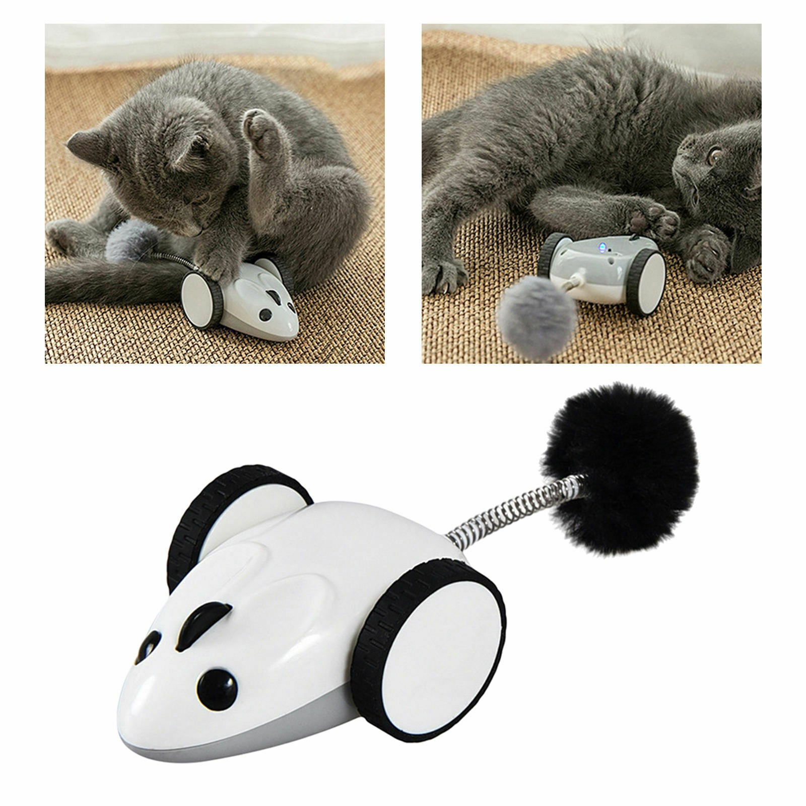 Cat Toys Moving Mouse Remote Control Simulation Interactive Cat Toys for