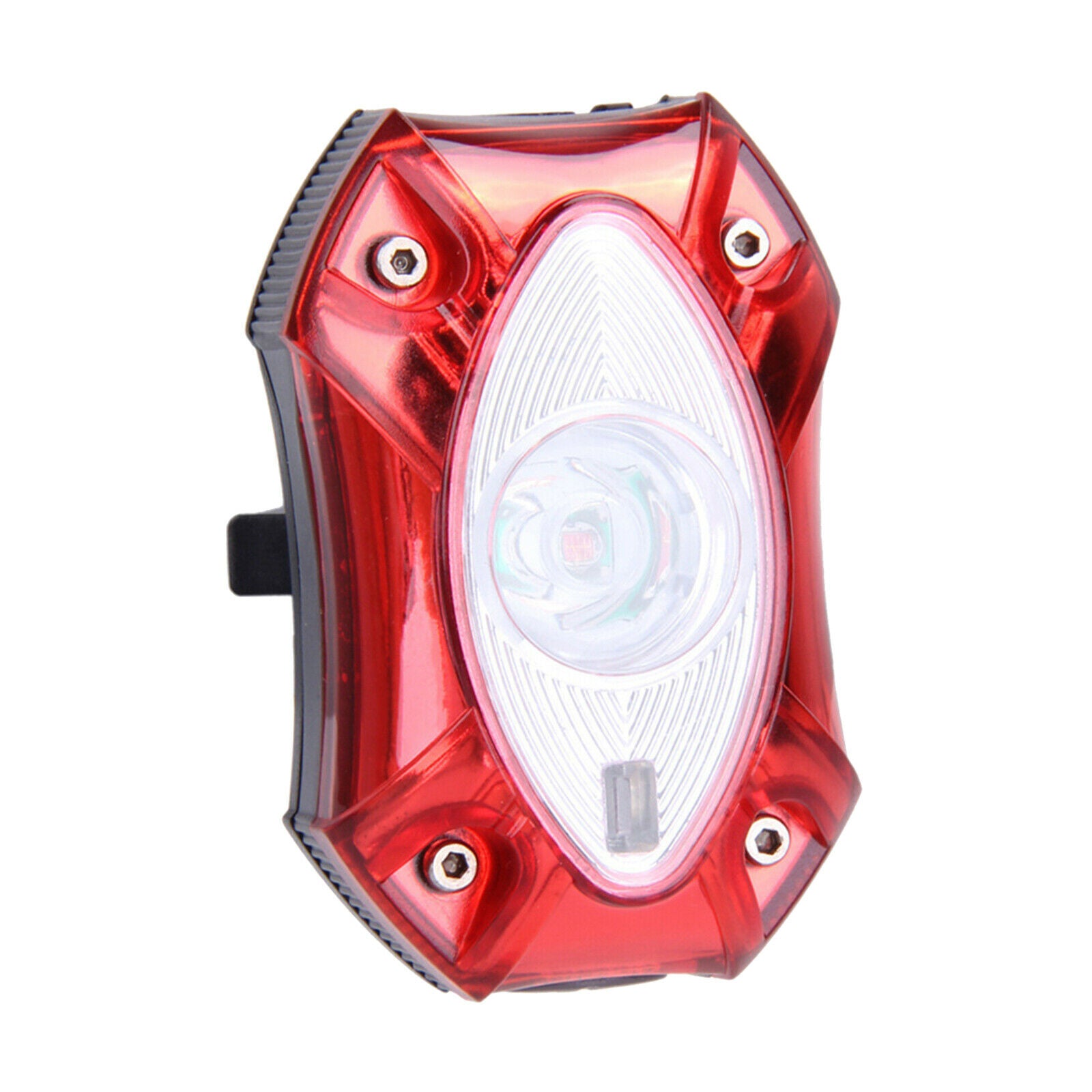 Bike Tail Light Bicycle USB 3 Modes Flashing Warning Taillight Flashlight