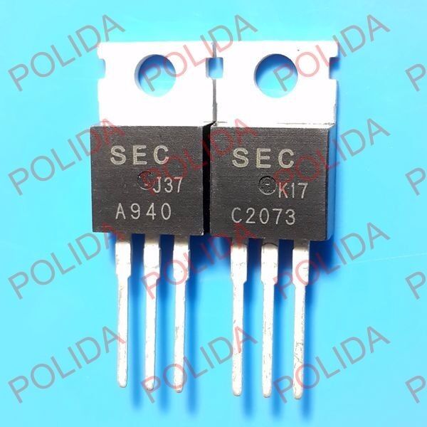 1pair or 2PCS KEC TO-220 KTA940/KTC2073 2SA940/2SC2073 A940/C2073