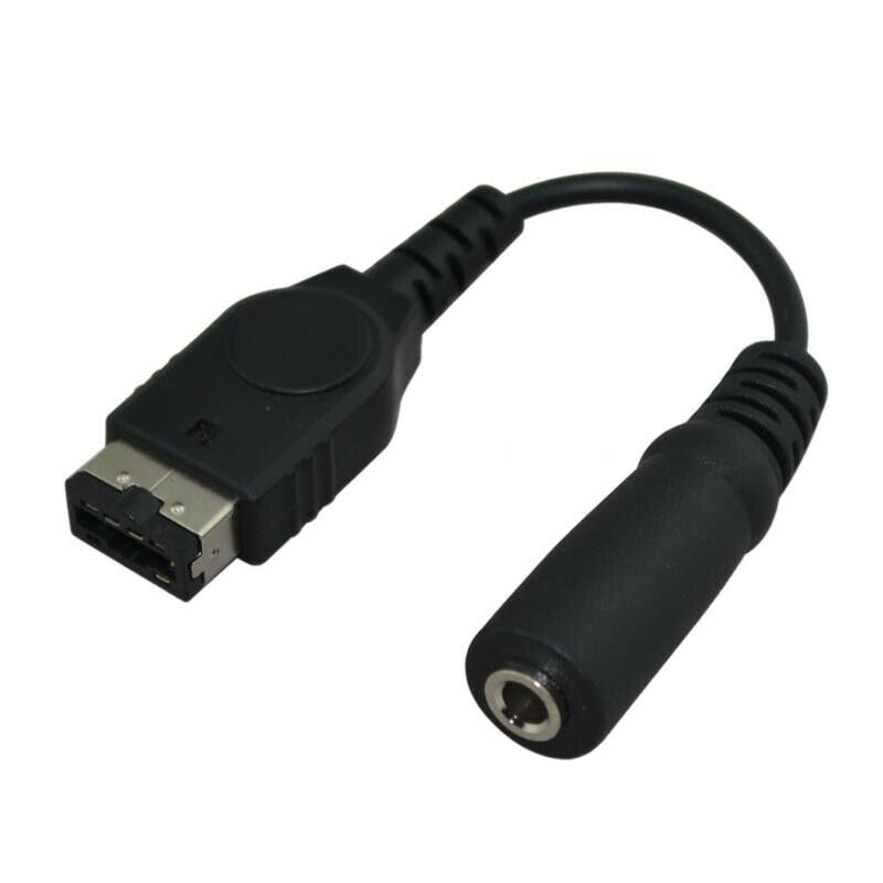 2pcs 3.5MM Headphone Earphone Jack Adapter Cord Cable For Gameboy Advance GBA SP