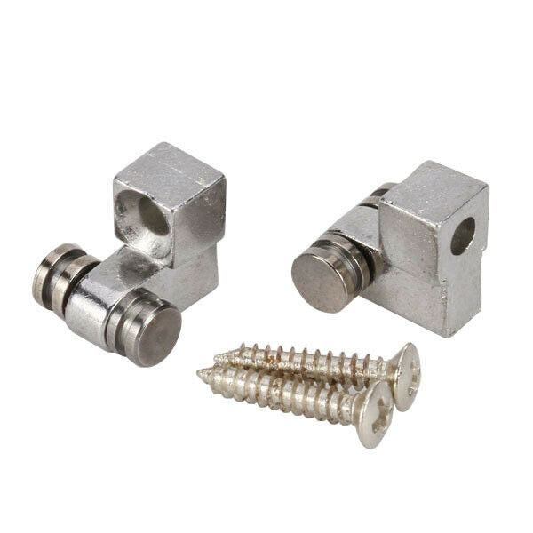 Set of 2 Chrome Roller String Retainer Trees Guitar Parts
