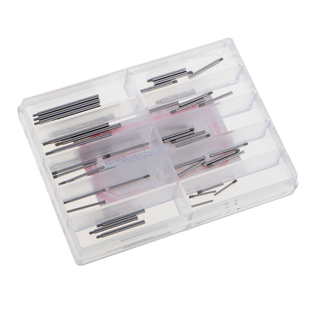 Watch band strap connector metal screw pin kit