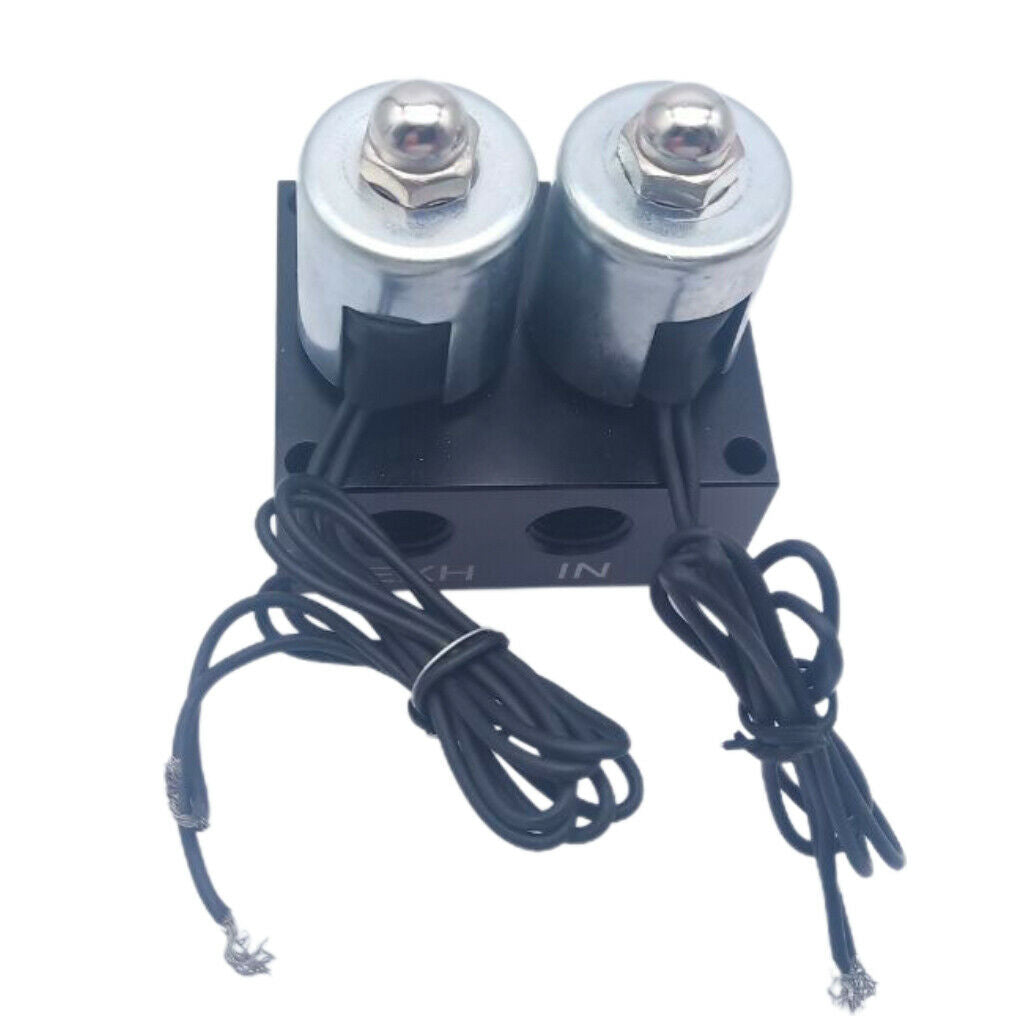 12v Solenoid Valve Air ride Suspension manifold pneumatic shock absorber double