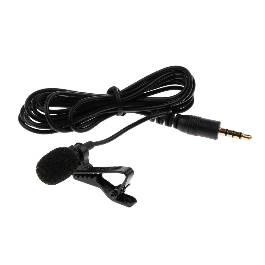 3 Pcs Lapel Mic For /iPad/Android/Smartphone 3.5mm Stereo Connector