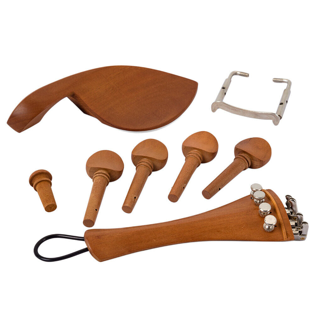 Jujube Violin DIY Chinrest Pins Unit Accessories Kit Exquisite Luthier Tools