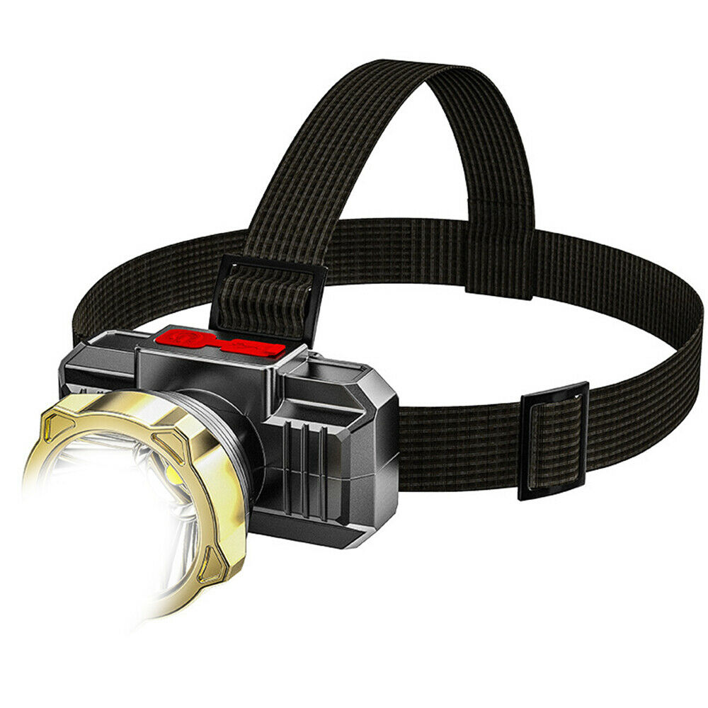 Waterproof LED Headlamp Headlight Head Lamp Torch Flashlight USB Rechargeable