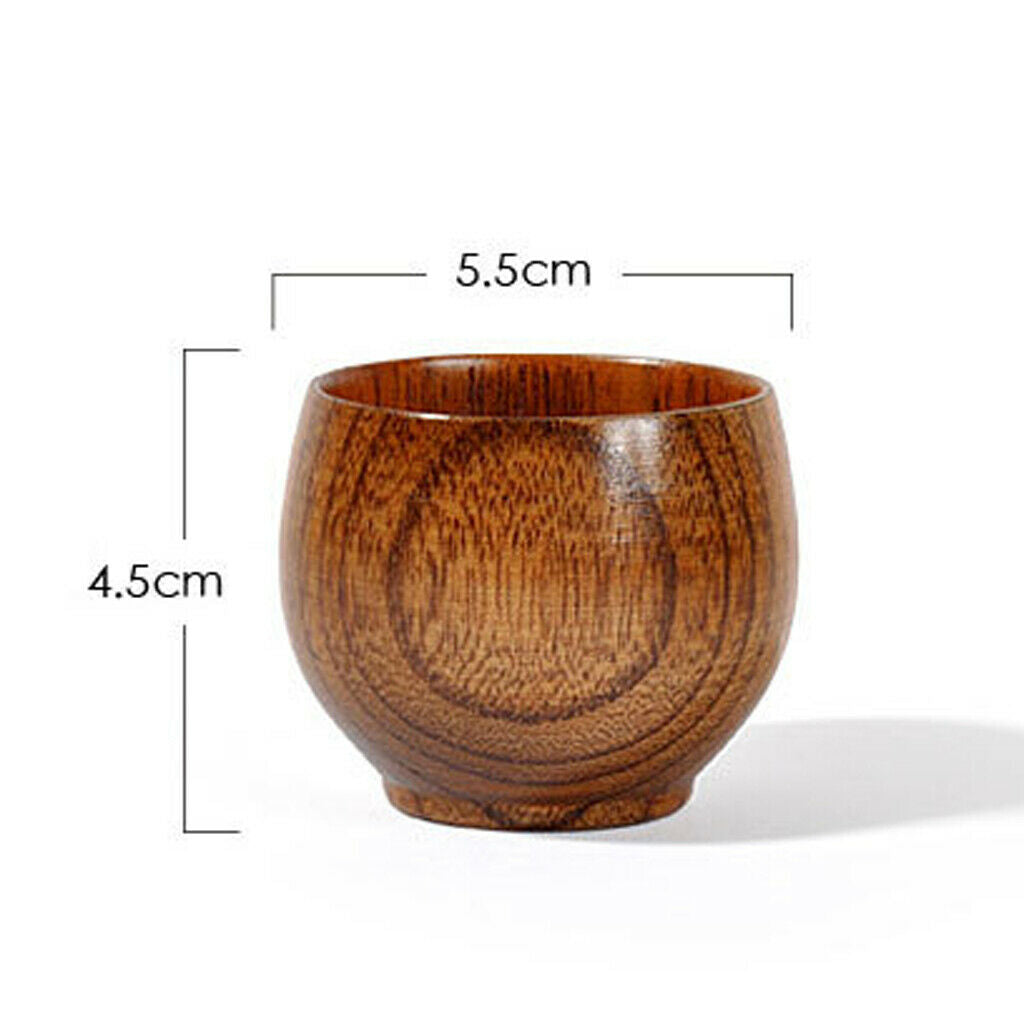 1 Pieces Brown 50ml Natural Teacup Coffee Cup Mini Water Drinking Mug Cup