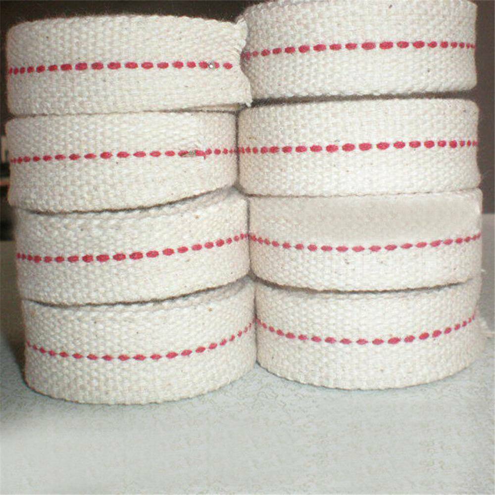 Hot White Flat 100% Cotton Oil Lamp Wick Roll For Oil Lamps and Lanterns 2CM*1M