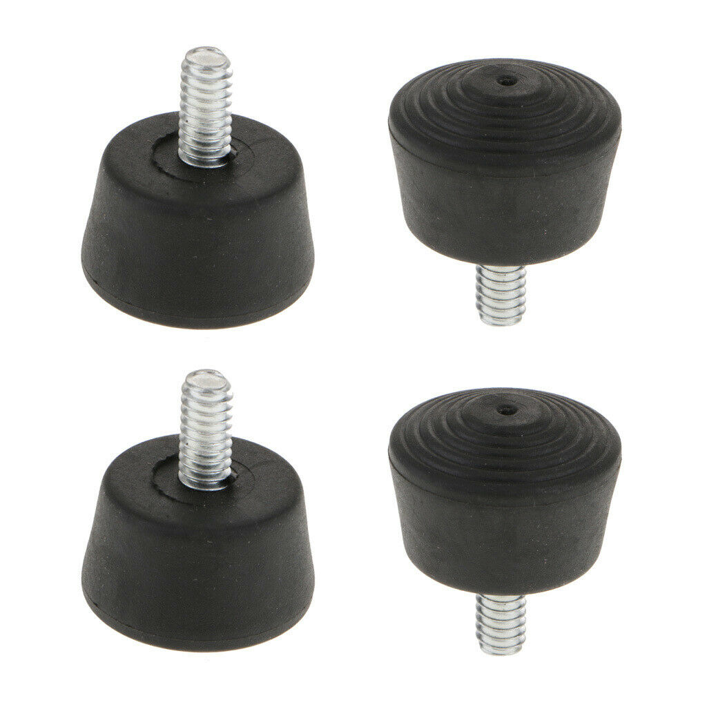 4 Pcs Tripod Feet Monopod Foot with 1/4 Screw for Nikon Manfrotto Bionano