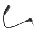 2pcs 2.5mm Male To 3.5mm Female Audio Stereo Headphone Converter Adapter Lt