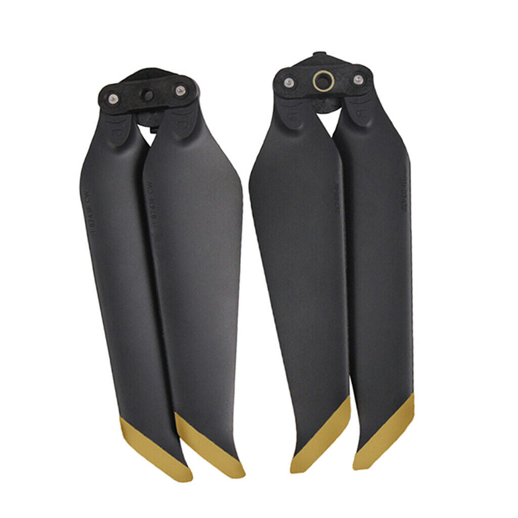 1 Pair Drone Propeller Prop Quick-release for DJI Mavic 2 Pro / Zoom Golden
