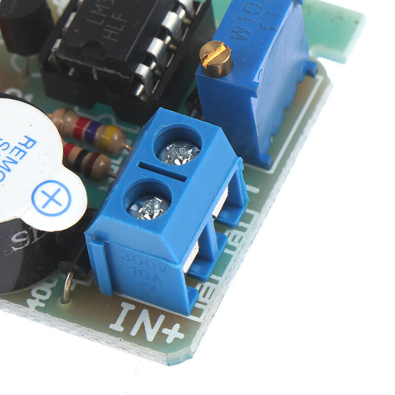 Anti Over Discharge Low Voltage Protection Module Audible Alarm Buzzer 9V 12V DD