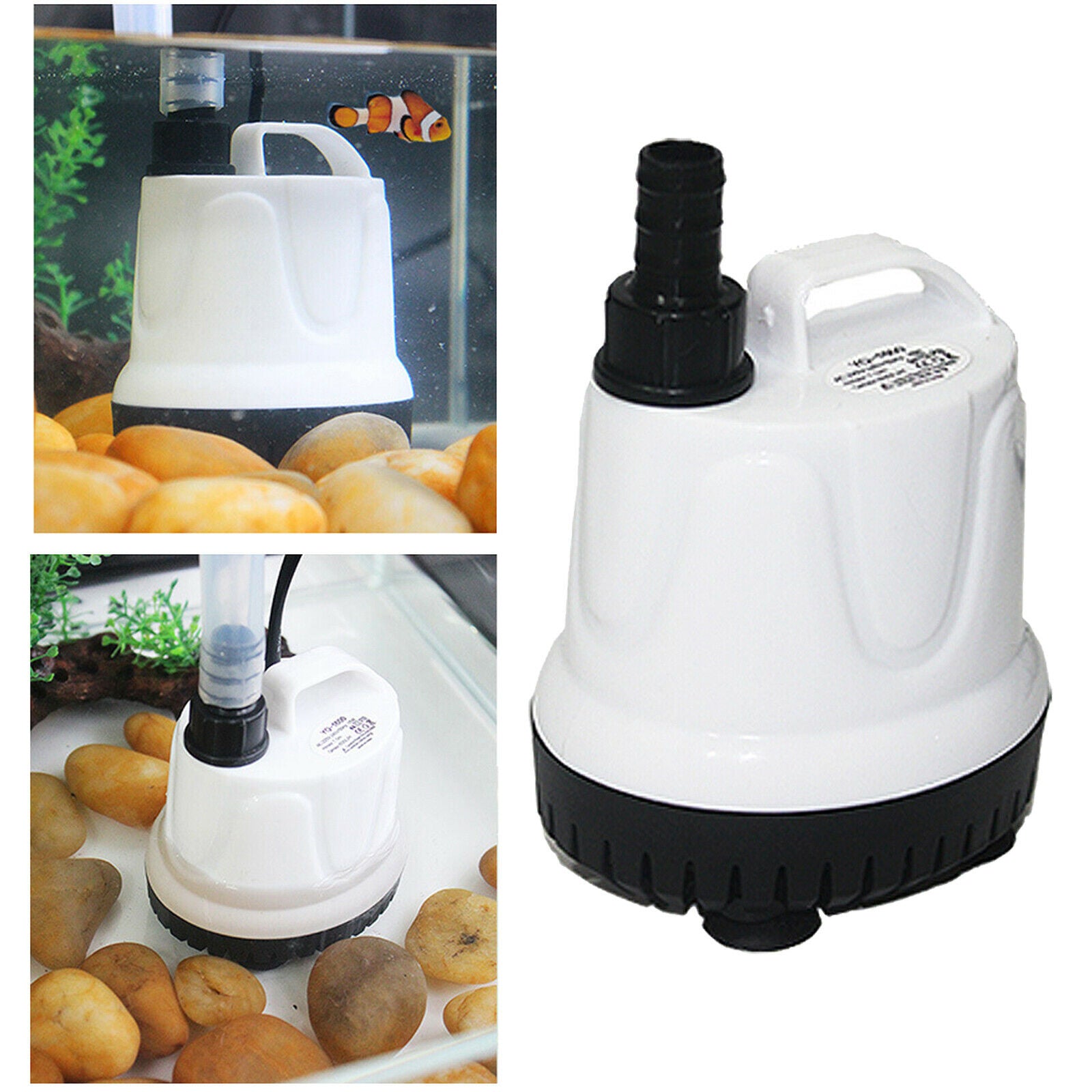 1pc Submersible Pump High Lift for Fish Tank Pond Aquarium Hydroponics 8W