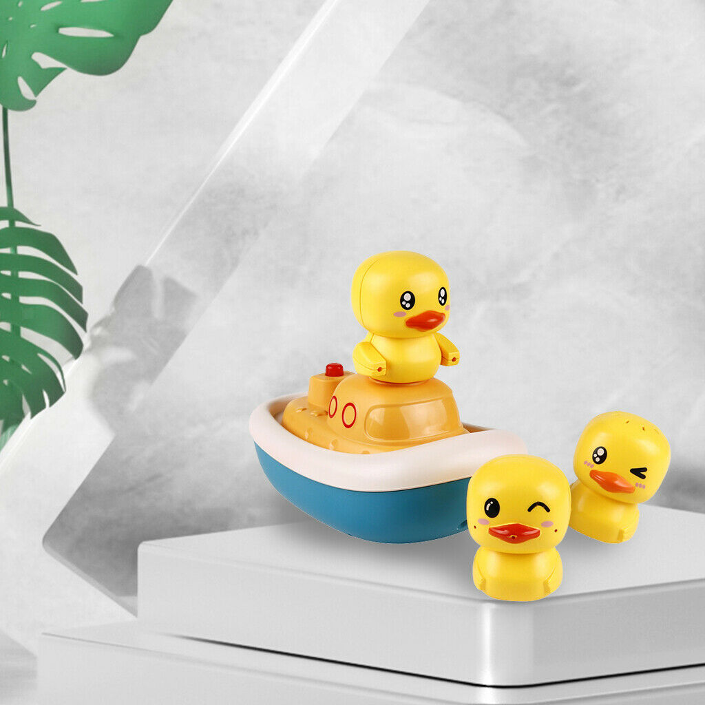 Duck Water Spray Baby Bathtub Shower Head Toys Birthday Gifts for Toddlers