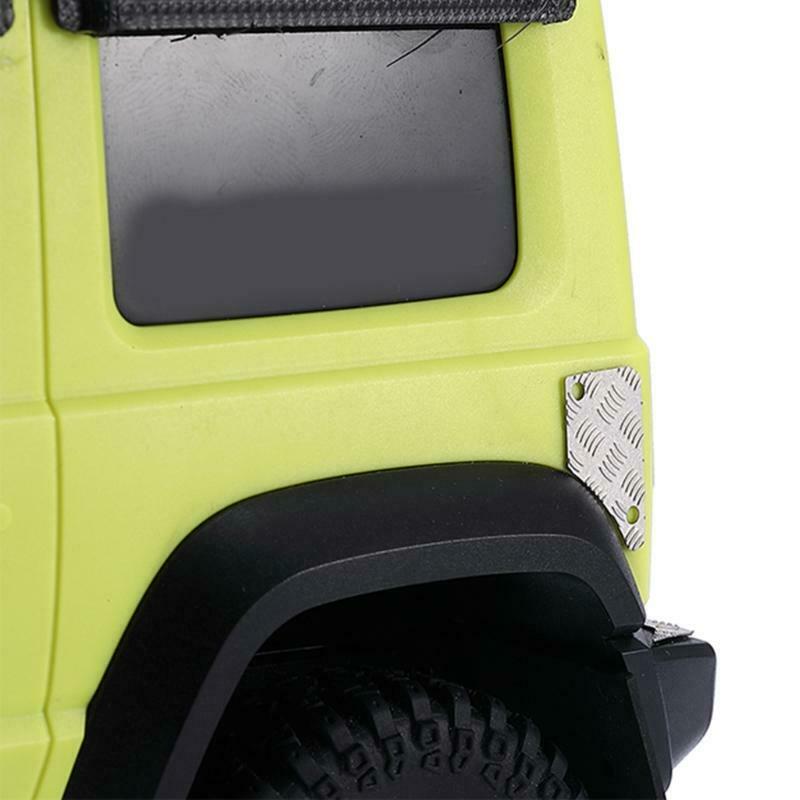 Engine Cover Metal Anti Slide Plate Hood Trim Panel Air Inlet for 1/10 RC Car