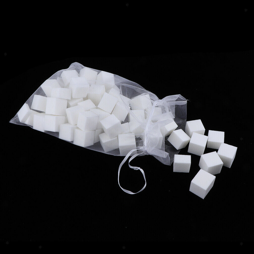 60 Pcs / Pack Mini Nail Buffer Polisher Block with 4 sides