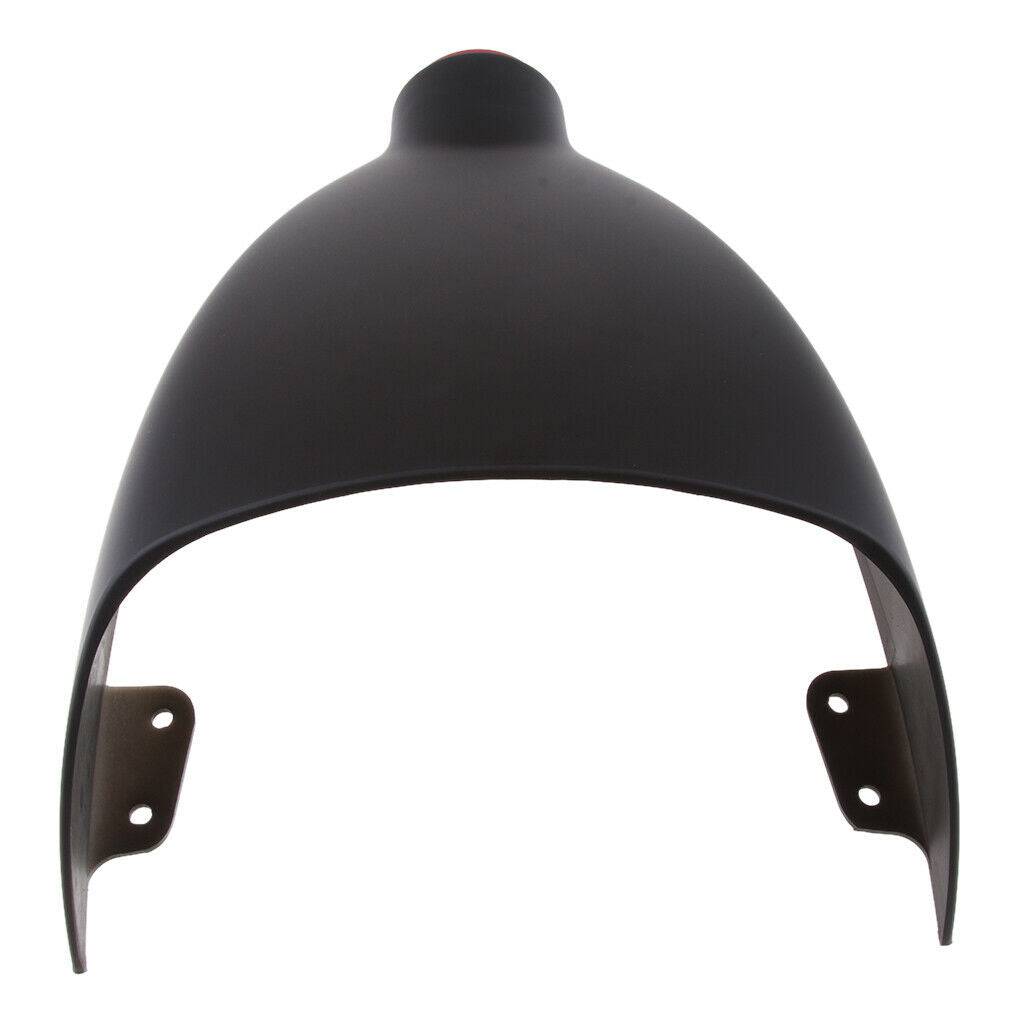 Matt Black Rear Seat Cover Cowl Fairing W/ LED