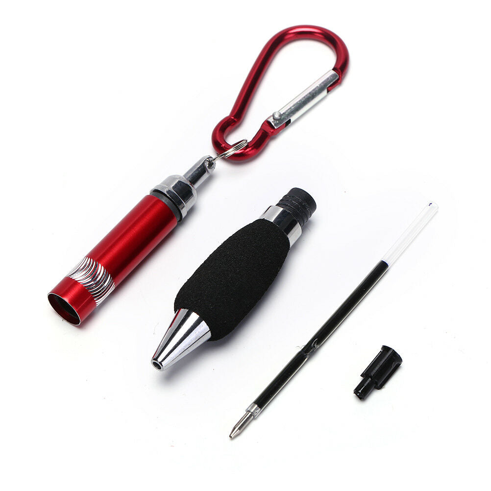 1pc 0.7mm golf pen recording Score with Carabiner length 16CM random col.l8