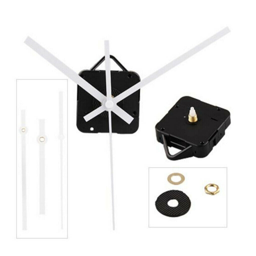 Clock Movement with Spindle Mechanism Motor DIY Repair Parts Accessories Kit