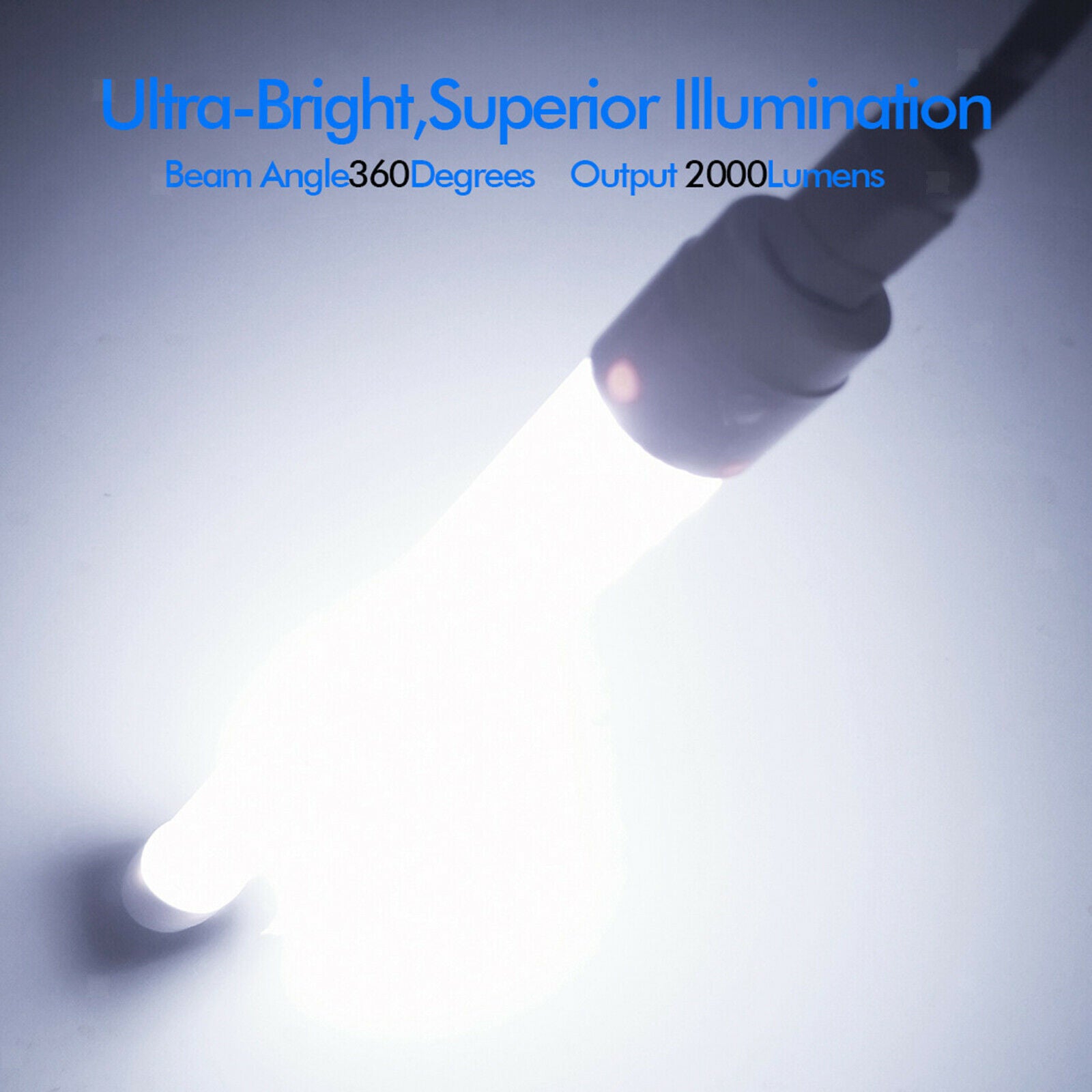 108 LED Submersible Fishing Light Fish Finder Lamp IP68 Portable Raft Clip
