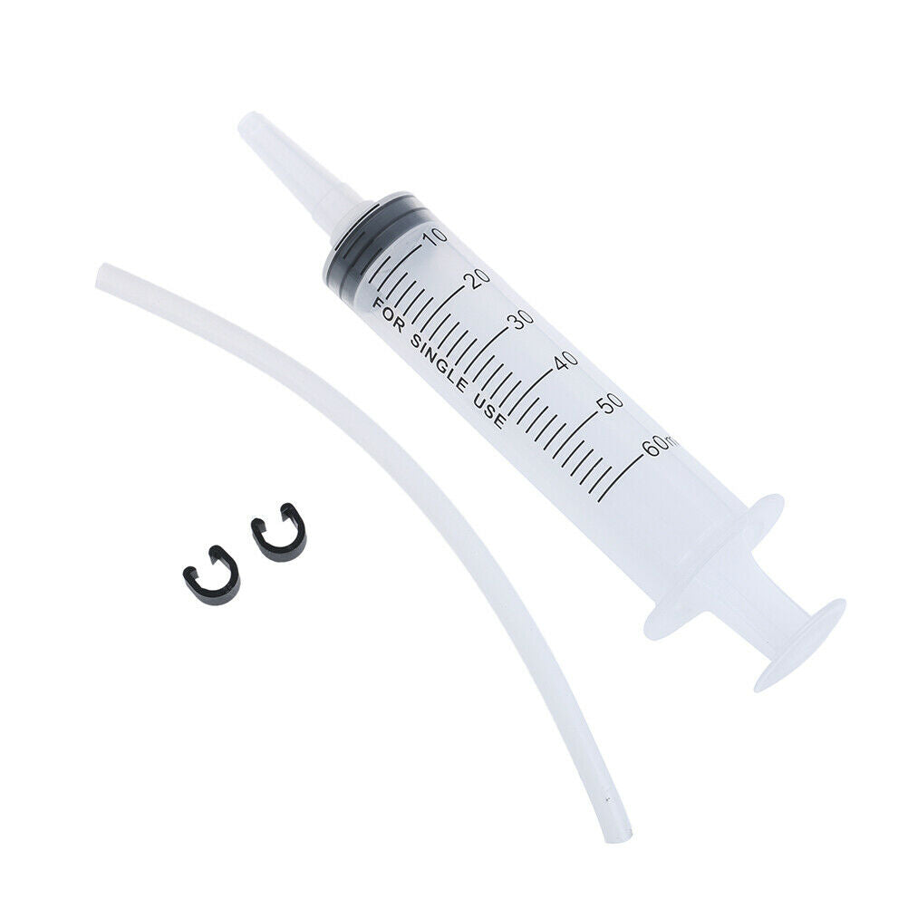 Bike tire tubeless sealant 60ml syringe rubber hose kit for bike repair t.l8