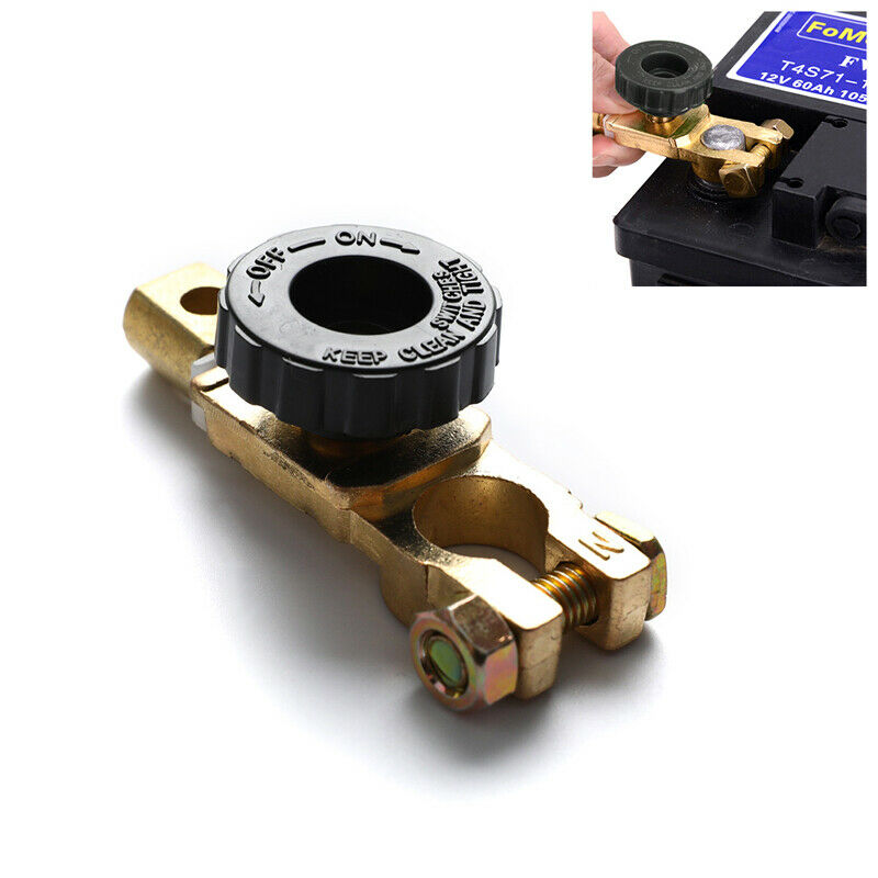 Car Van Boat Battery Terminal Disconnect Switch cut off power Link Automot W Kt