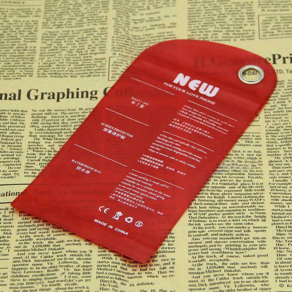 New 1PC Waterproof Underwater Phone Pouch Bag Case Outdoor Swimming Camping