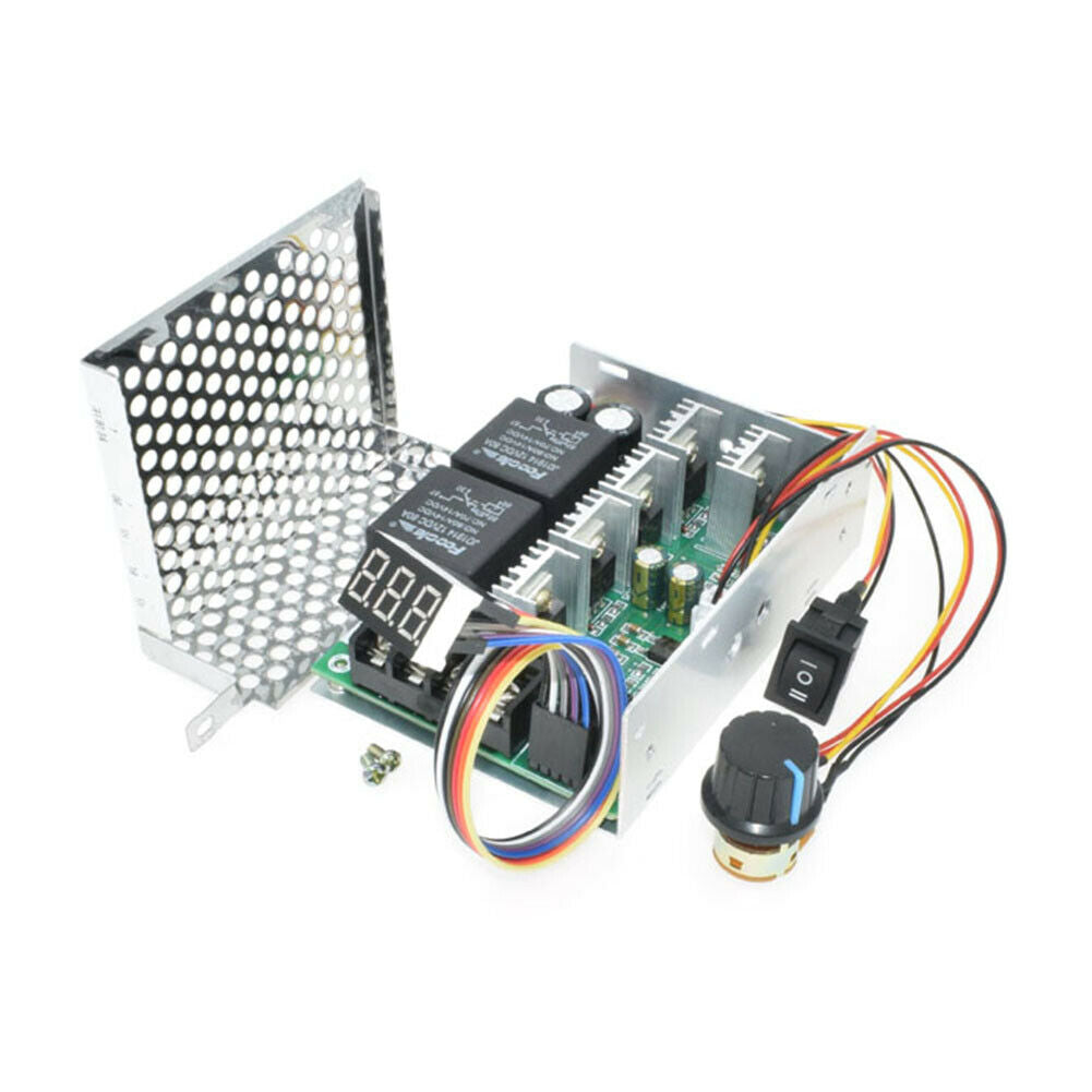 DC 10-55V Motor Speed Controller 60A CW CCW Reversible Adjustable Switch  @