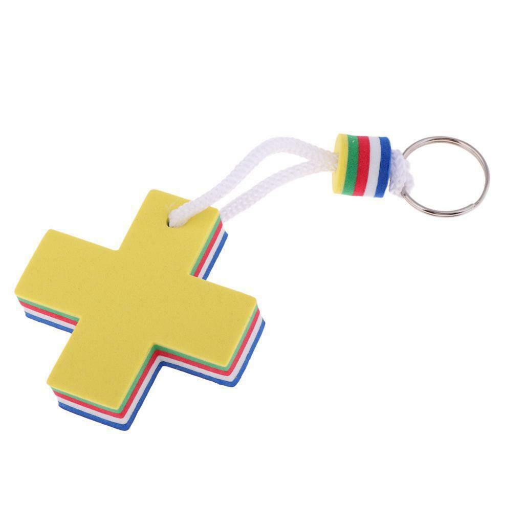 Cross Foam Floating Keyring Keychain Key Float for Boat Fishing Water Sports