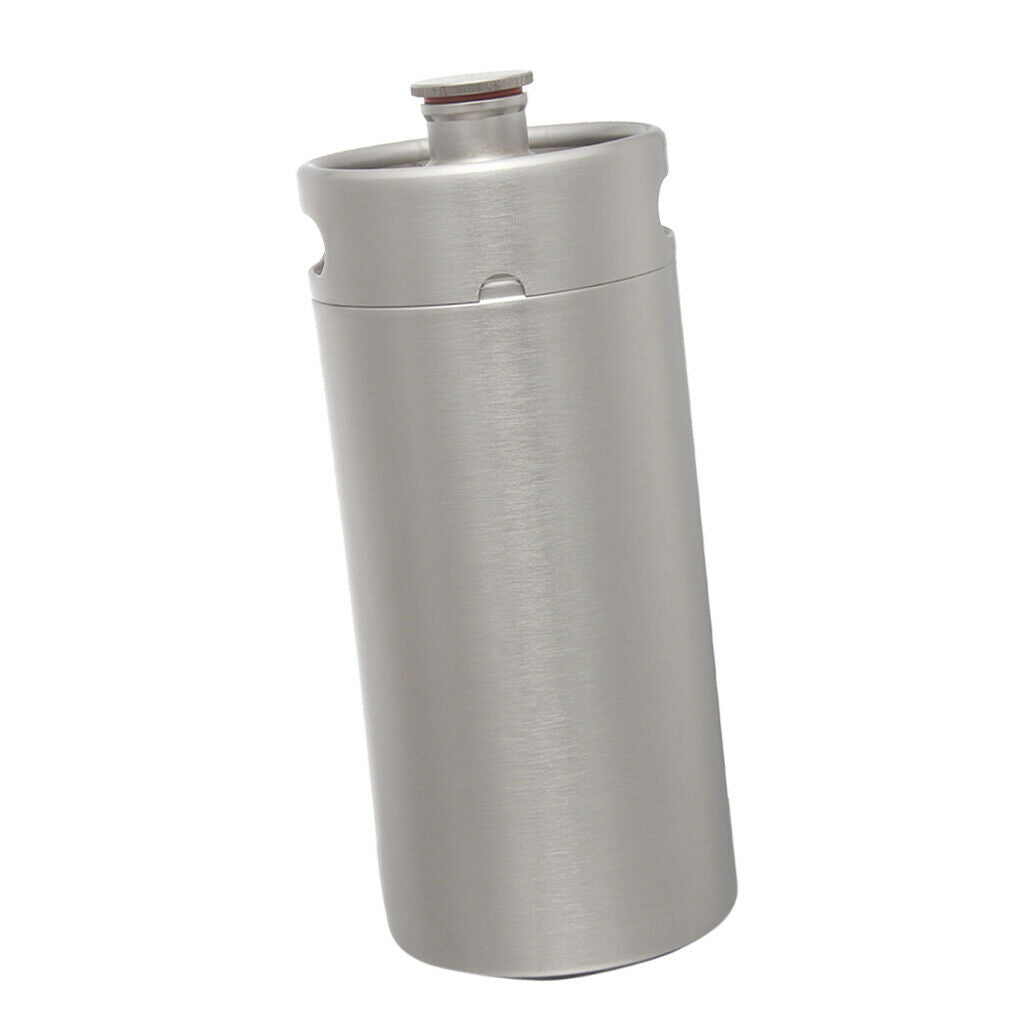 3.6L Stainless Steel Mini Beer Barrel Growler For System